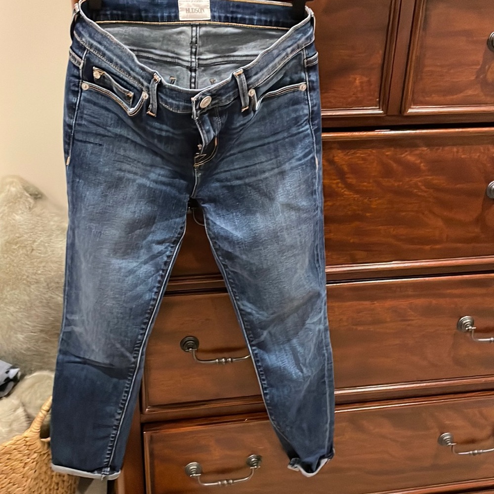 Hudson Tally crop jeans